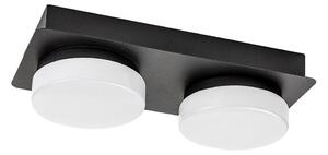 Rabalux 75002 - Plafoniera LED da bagno ATTICHUS 2xLED/5,5W/230V IP44