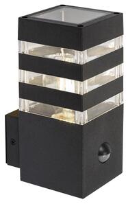 Rabalux 77025- Applique da esterno con sensore ANKARA 1xE27/12W/230V IP44