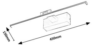 Rabalux 78001 - Lampada LED GATEN 8W 230V 3000K 45 cm