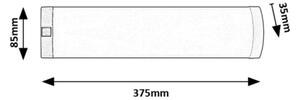 Rabalux 78053 - Lampada LED sottopensile SOFT LED/5W/230V 4000K cromo