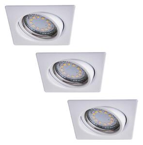 Rabalux 1055 - SET 3xLED Lampada da incasso LITE 3xGU10-LED/3W/230V