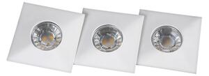 Rabalux 1080 - Set da 3 faretti da incasso per bagno RANDY LED/4W/230V hr