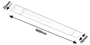 Rabalux 1451 - Lampada LED sottopensile BATTEN LED/20W/230V bianco 1600ml