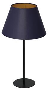 Lampada da tavolo ARDEN 1xE27/60W/230V diametro 30 cm viola/oro
