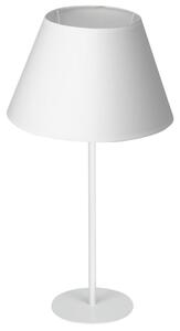 Lampada da tavolo ARDEN 1xE27/60W/230V diametro 30 cm bianco