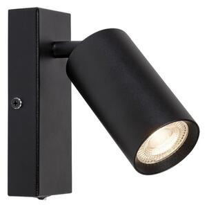 Rabalux 2084 - Faretto da parete SOLO 1xGU10/25W/230V nero