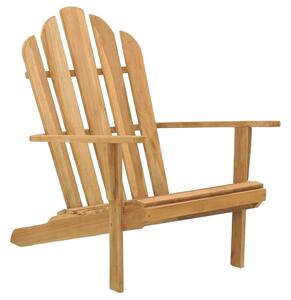 Sedia Adirondack in Legno Massello di Teak
