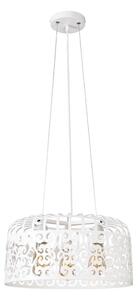 Rabalux 2163 - Lampadario ALESSANDRA 3xE27/60W/230V bianco