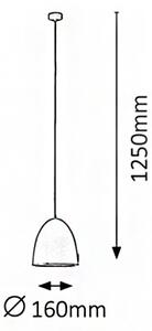 Rabalux 2589 - Lampadario OLIVIA 1xE27/60W/230V