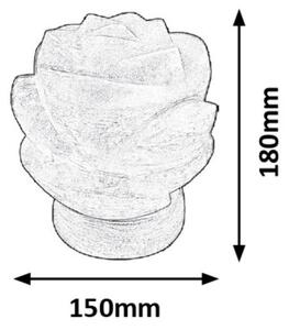 Rabalux 2676 - Lampada al sale FLORES 1xE14/15W/230V