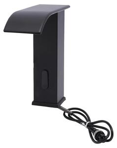 Miscelatore per lavabo, sensore a infrarossi, funzionamento automatico, colore nero