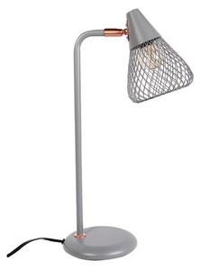 Rabalux 3182 - Lampada da tavolo FANNY 1xE14/25W/230V grigio