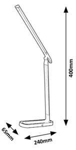 Rabalux - Lampada touch da tavolo LED LED/7W/230V nera