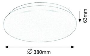 Rabalux 3339 - Plafoniera LED ROB LED/32W/230V