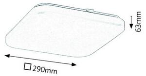 Rabalux 3340 - Plafoniera a LED ROB LED/20W/230V