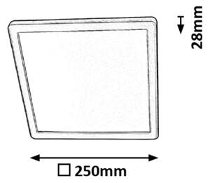 Rabalux 3359 - Plafoniera LED da bagno LAMBERT LED/15W/230V IP44