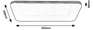 Rabalux - Plafoniera LED/36W/230V