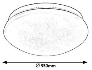 Rabalux 3937 - Plafoniera LED LUCAS LED/18W/230V 330mm