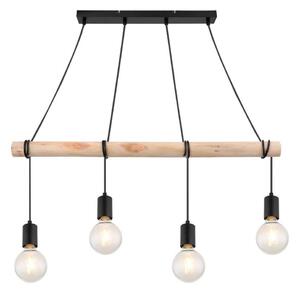 Rabalux 3980 - Lampadario a sospensione con filo PABLO 4xE27/40W/230V