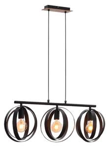 Rabalux 5361 - Lampadario su corda CORTADO 3xE27/40W/230V