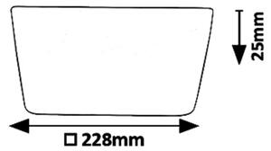 Rabalux 5374 - Lampada LED da incasso OLEG LED/24W/230V IP65