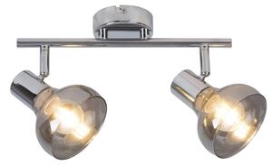 Rabalux 5556 - Faretto HOLLY 2xE14/40W/230V cromo lucido