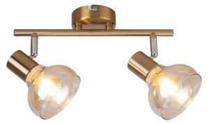 Rabalux 5547 - Faretto HOLLY 2xE14/40W/230V oro