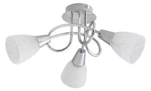 Rabalux 5534 - Lampadario fisso JENNA 3xE14/40W/230V cromo lucido