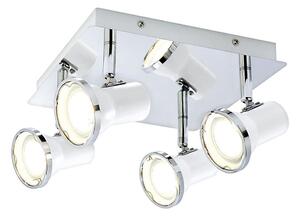 Rabalux 5500 - LED Luce Spot da bagno STEVE 4xGU10/4,5W/230V