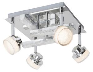 Rabalux 5638 - Luce Spot a LED da soffitto PADMA 4xLED/5W/230V + 4xLED/3W/230V