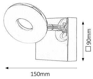 Rabalux 5716 - LED Lampada da bagno BEATA LED/5W/230V