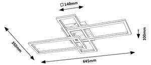 Rabalux 6590 - Plafoniera LED ASHTON/24W/230V