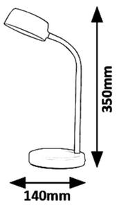 Rabalux 6779 - Lampada da tavolo LED BERRY LED/4,5W/230V