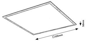 Rabalux 6908 - Pannello LED Attaccato ALMOND LED/40W/230V 4000K