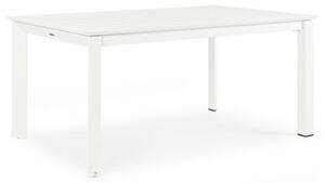 Tavolo Allungabile In Alluminio Bianco Per Esterni 100x160-240 Konnor Bizzotto - Bizzotto