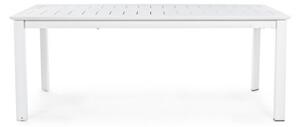 Tavolo Allungabile In Alluminio Bianco Per Esterni 110x200-300 Konnor Bizzotto - Bizzotto