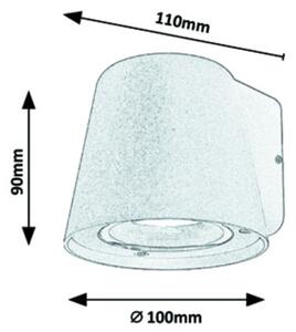 Rabalux - Applique da esterno 1xGU10/35W/230V IP54 bianca