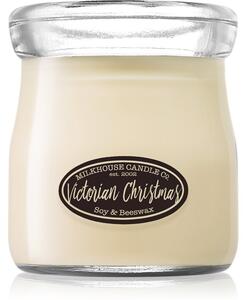 Milkhouse Candle Co. Creamery Victorian Christmas candela profumata Cream Jar 142 g