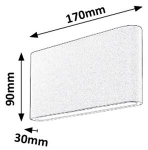 Rabalux 7952 - Applique a LED da esterno NESNA 2xLED/6W/230V IP54 3000K