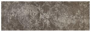 Tappeto tappetino Cotone Marrone Effetto 60 x 180 cm Oriental Vintage Beliani