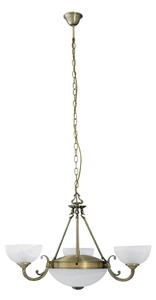 Rabalux 8543 - Lampadario a sospensione con catena MARLENE 3xE14/40W + 2xE27/60W