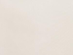 Gazebo Tessuto Beige Telaio Acciaio Nero Rotondo 368 cm Tende da Giardino Beliani