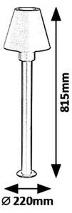 Rabalux 8845 - Lampada da esterno FAVARA 1xE27/14W/230V IP44