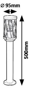 Rabalux 8889 - Lampada da esterno BUDAPEST 1xE27/40W/230V IP44