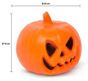 Decorazione LED con effetto sonoro HALLOWEEN LED/3xAAA zucca