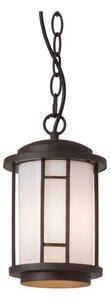 Redo 9956 - Lampadario da esterno a sospensione con catena BRISTOL 1xE327/42W230V IP23