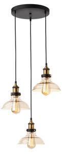 Redo 01-1004 - Lampadario a sospensione con filo SAVILLE 3xE27/42W/230V