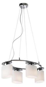 Redo 01-1030 - Lampadario a sospensione con filo SHAPE 4xE14/28W/230V