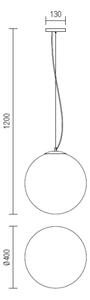 Redo 01-1066 - Lampadario a sospensione con filo OLA 2xE27/42W/230V