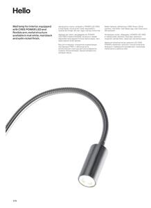 Redo 01-1195 - LED Flessibile piccola lampada HELLO LED/3W/230V cromo